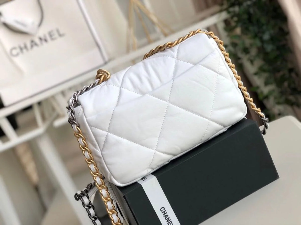 White Handbag U781