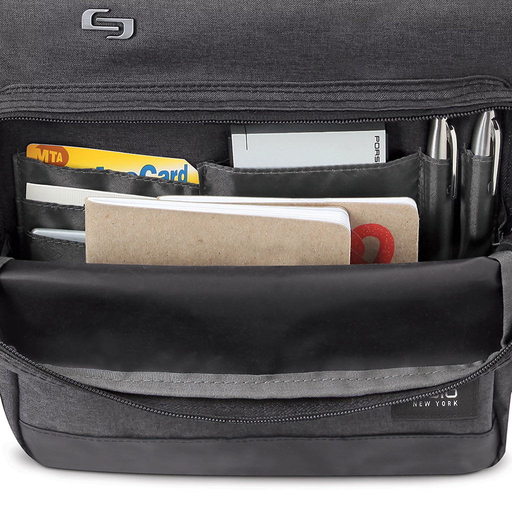 Gray Laptop Briefcase Backpack F723126