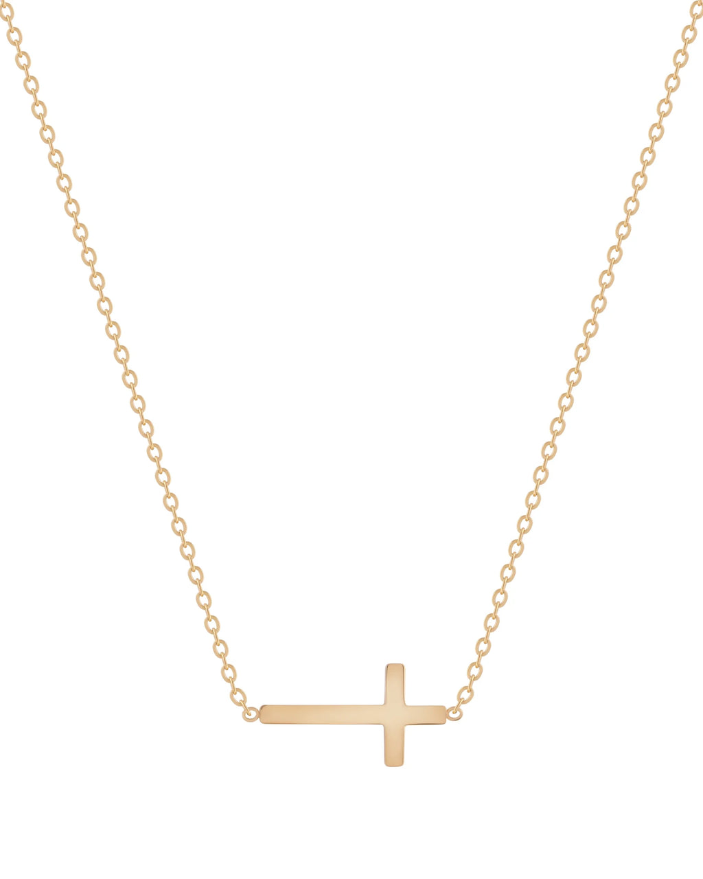 18K Gold Plated Stainless Steel Necklace Pendant Necklace F840073