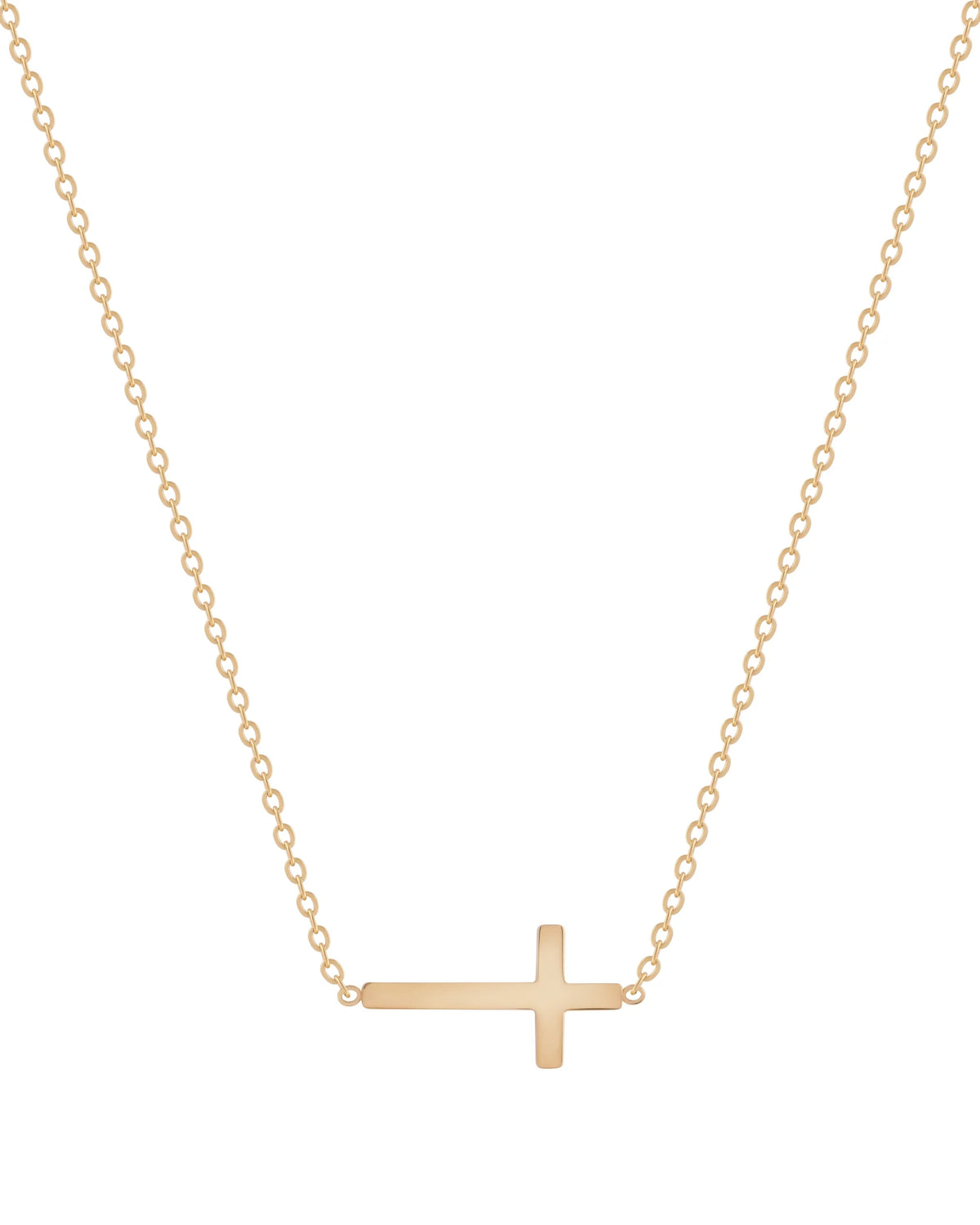 18K Gold Plated Stainless Steel Necklace Pendant Necklace F840073