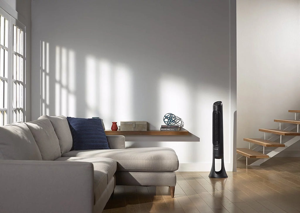 Black Oscillating Electric Tower Fan K315191