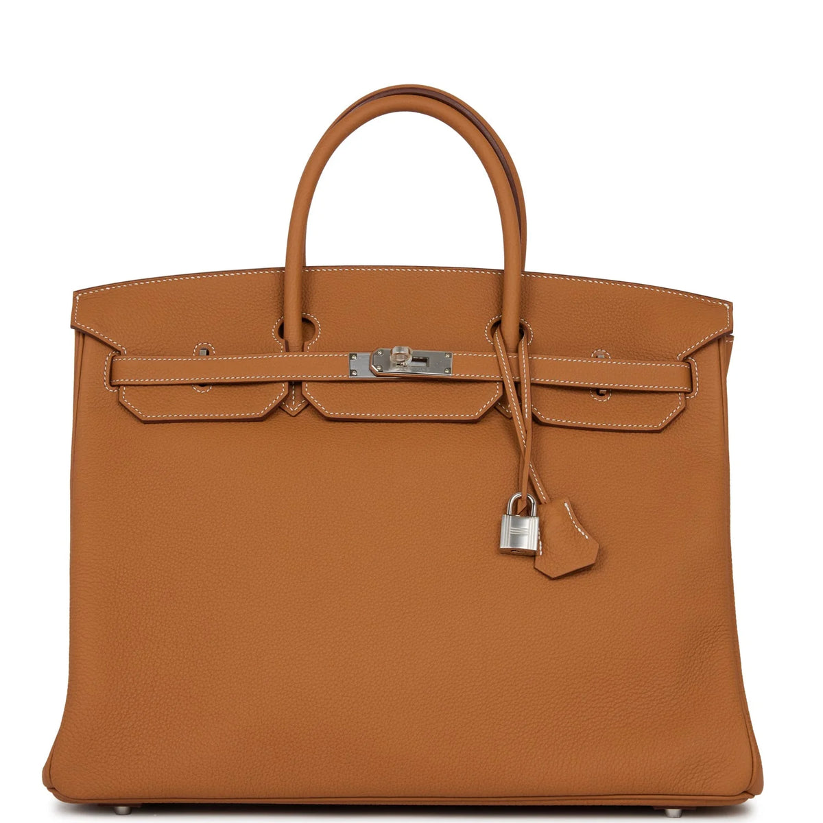 Gold Togo Palladium Hardware Handbag E553