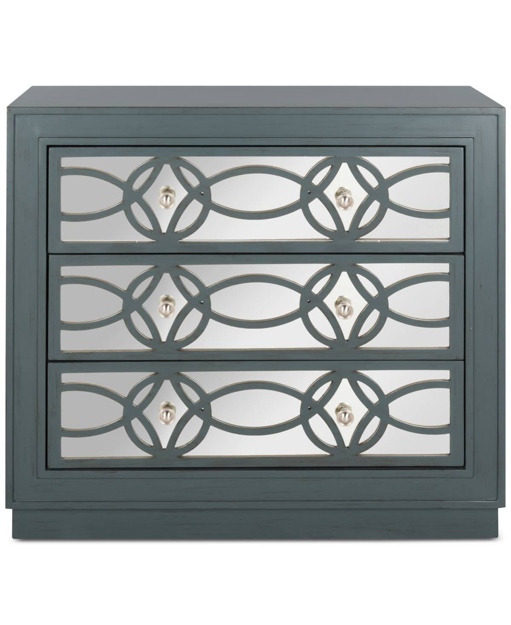 3 Drawer Steel Teal Chest W575600