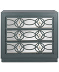 3 Drawer Steel Teal Chest W575600