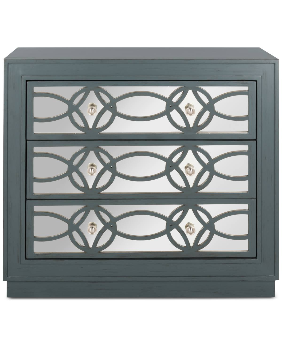 3 Drawer Steel Teal Chest W575600