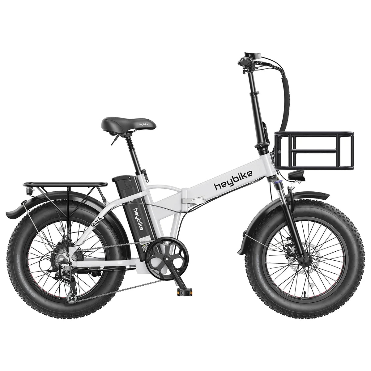 Foldable 20 x 4.0 Fat Tire Electric Bike with 500W Motor H25544