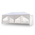 10x30ft White Canopy Tent with 7 Removable Sidewalls R2281