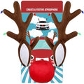 Christmas Car Reindeer Antlers with Ears and Nose Plush Kit I830