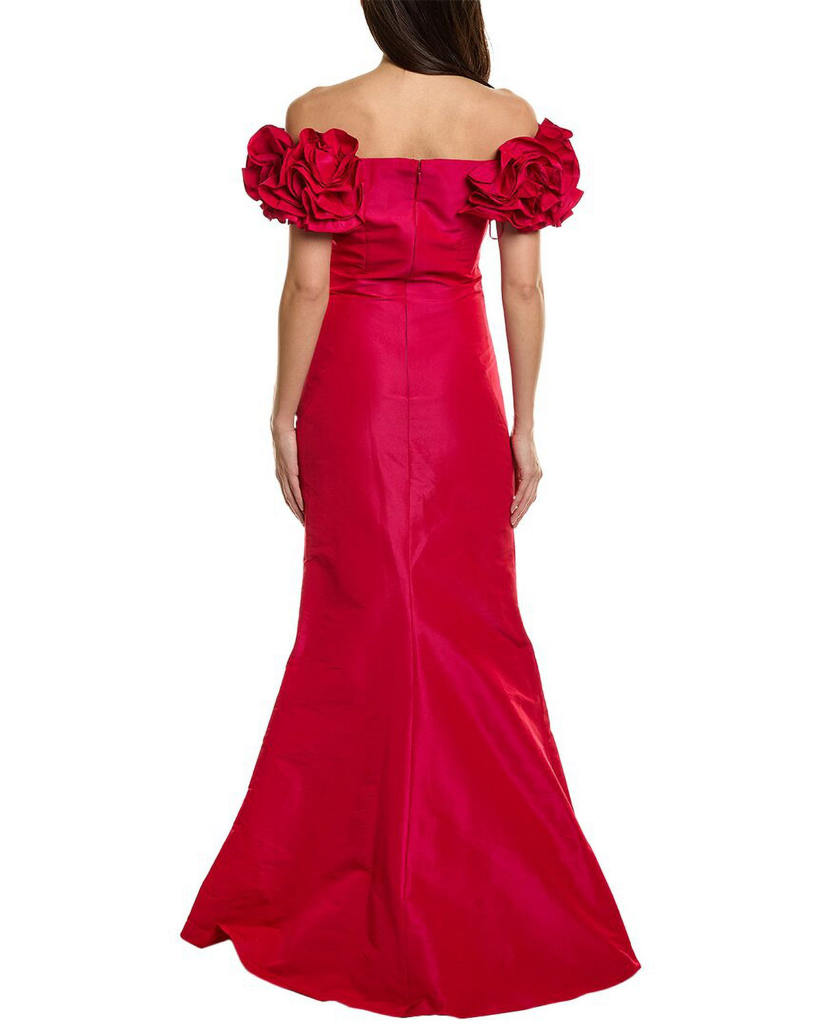 Pink Taffeta Gown I386690
