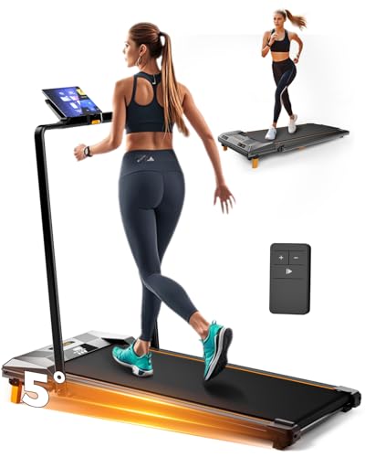 Compact Under Desk Treadmill with Remote Control P6425