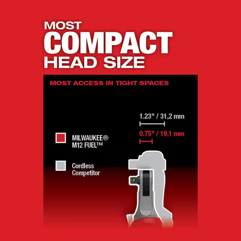 12V Lithium-Ion Brushless Cordless High Speed 3/8 in. Ratchet with 3 in. Cutoff Saw & 1/4 in. Die Grinder L8408