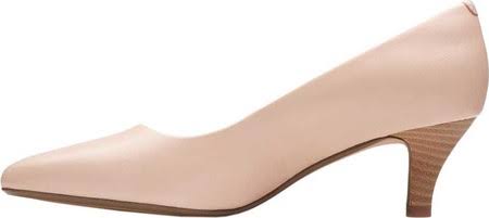 Leather Pumps, Size 7 Medium, Nude E4193