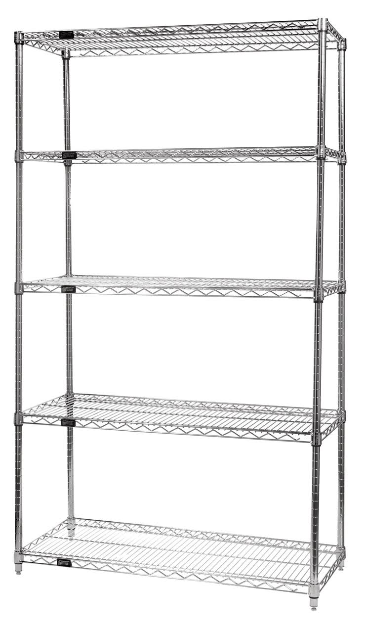 Chrome 5-Shelf Unit D26867