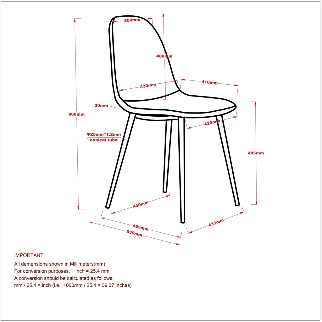 5 Piece Dining Set U4865