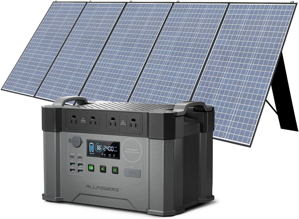 2000W 1500Wh Portable Power Station with 4 AC Outlets E3915