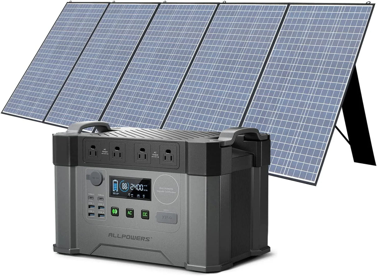 2000W 1500Wh Portable Power Station with 4 AC Outlets E3915