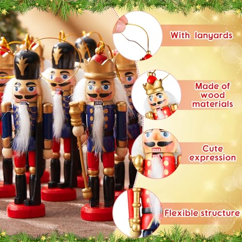 36 Pcs Christmas Nutcracker Ornament R939