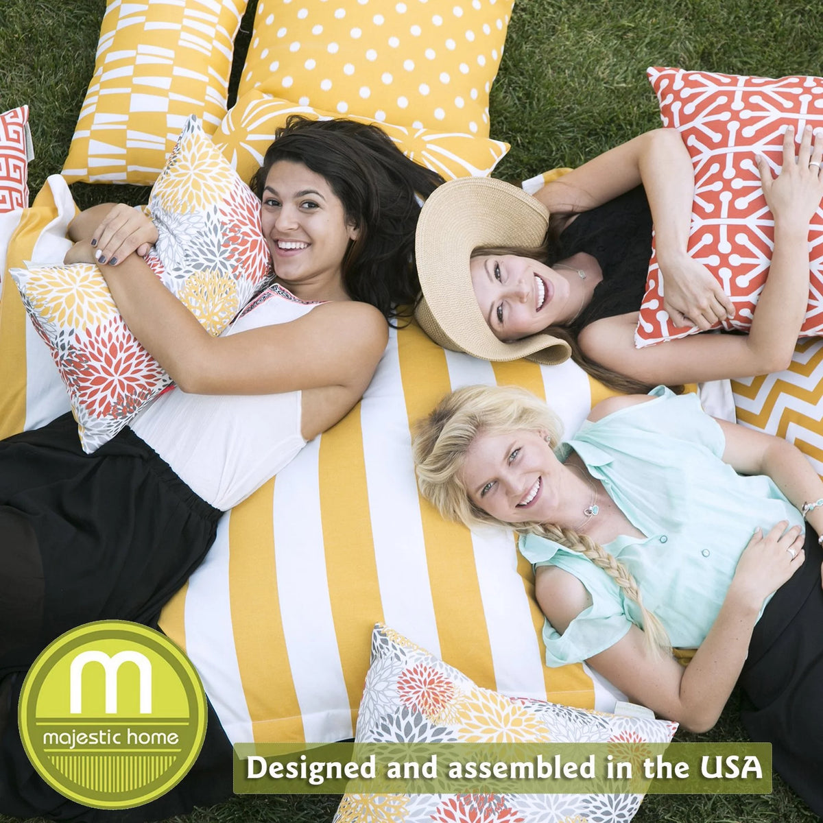 Beige Bean Bag Chair Y2237