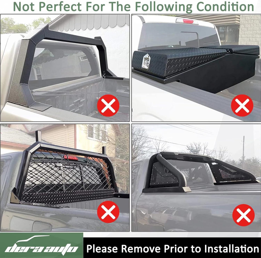 Hard Tri-Fold Truck Bed Tonneau Cover for 2019-2022 Ram 1500, 6.4ft Bed C7548