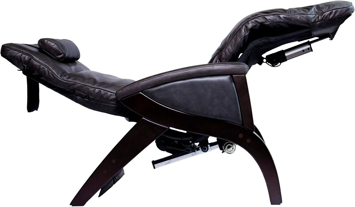 Pepper Leather Zero Gravity Recliner A43244