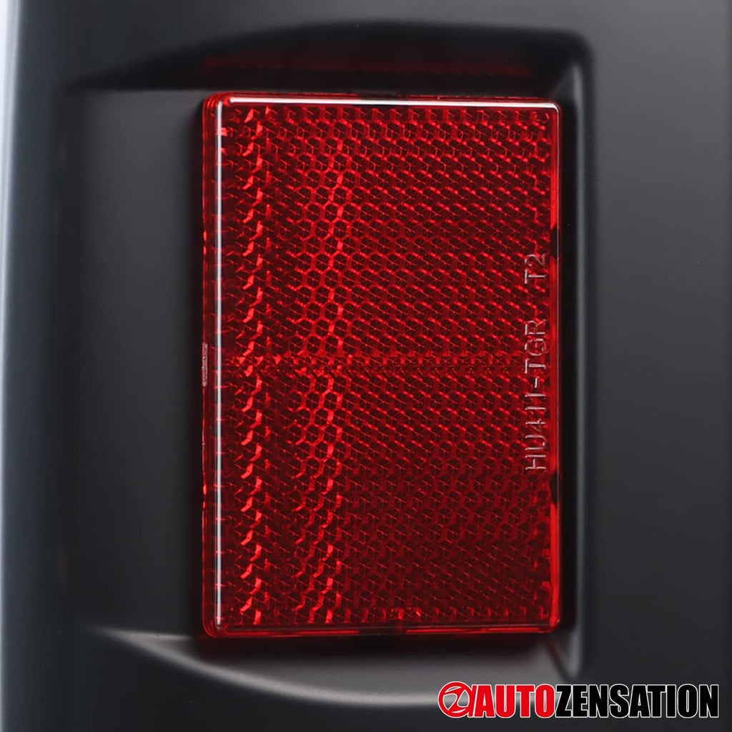 Red LED Tube Sequential Signal Tail Lights Brake Lamps X51349