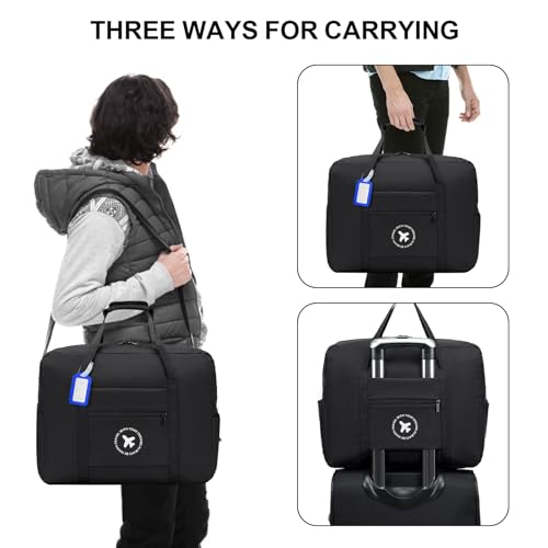 Black 18x14x8 Inch Travel Duffel Bag K152