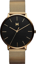 Men’s Slim Analog Watch - Minimalist Water Resistant 3 ATM 42mm Japanese Quartz Wristwatch Y121330