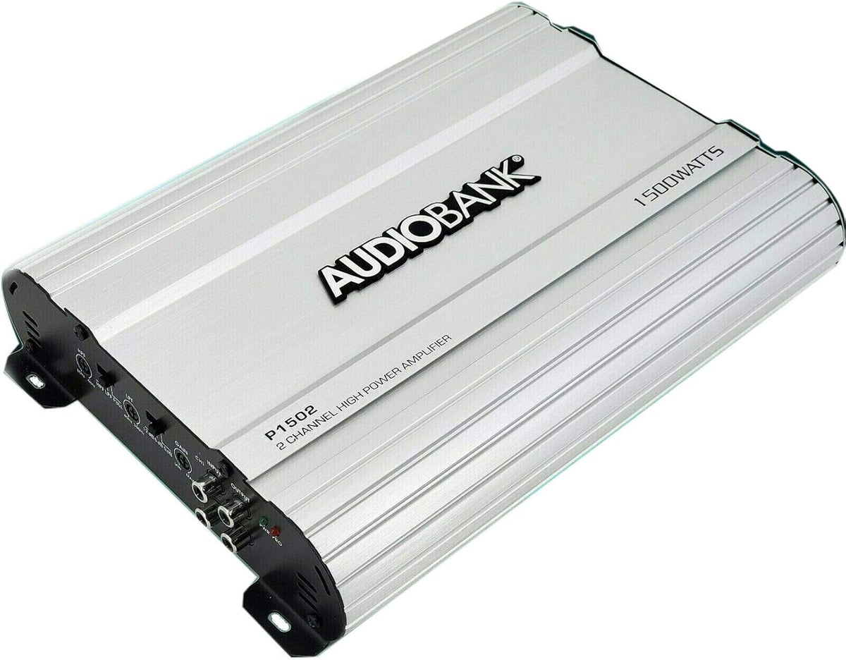 2 Channels 1500 Watts Bridgedable Car Audio Stereo Amplifier D1855