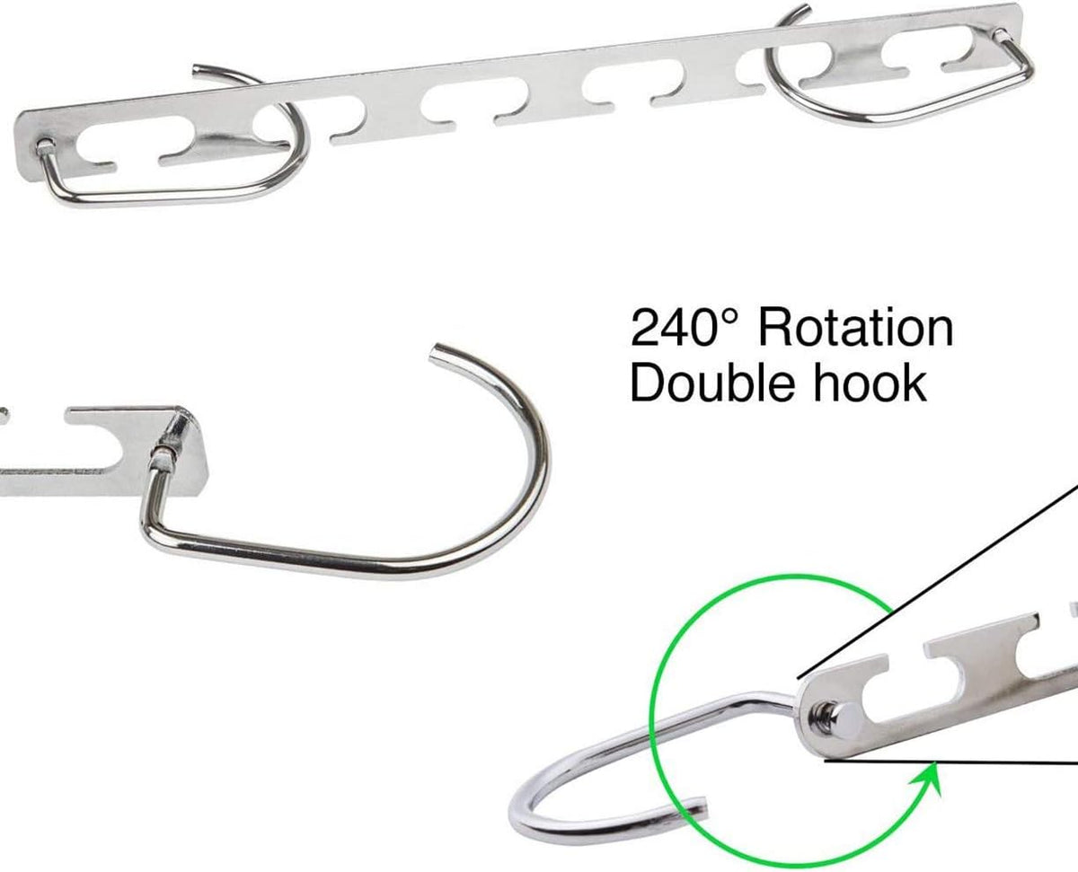 6Pc Metal Cascading Hangers K30533