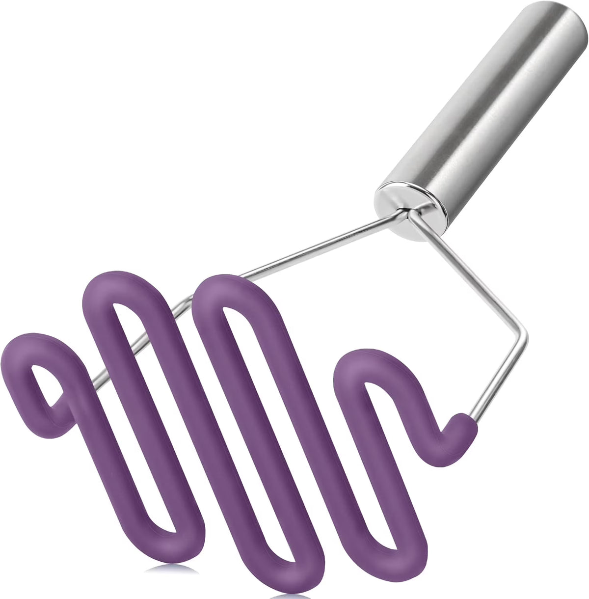 Stainless steel silicone potato mash maker W555793