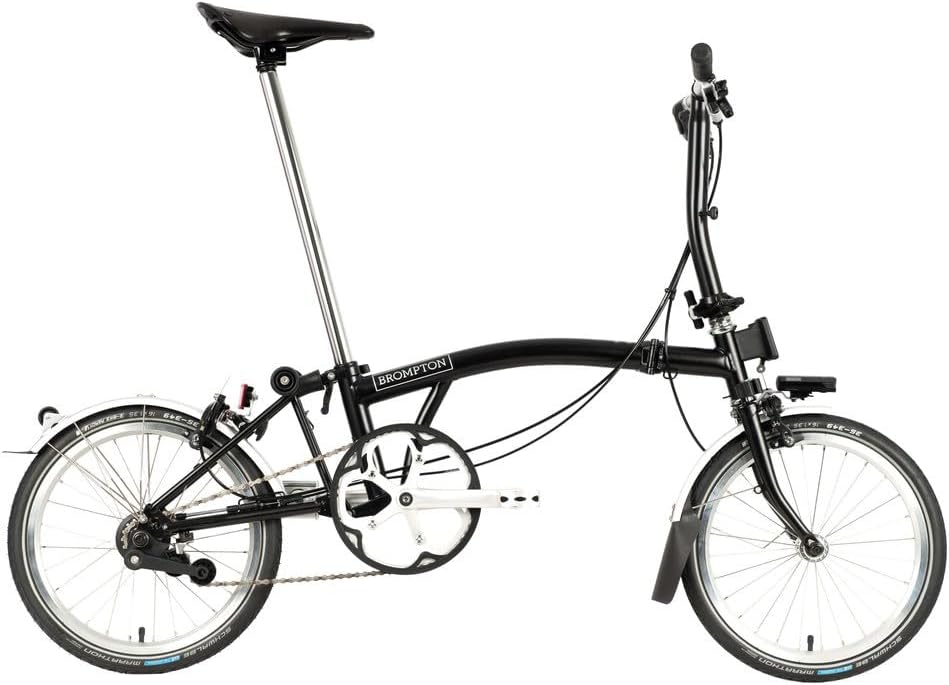 Black Folding Bike L30643