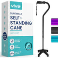 Adjustable Quad Cane with 4 Pronged Base Y186986