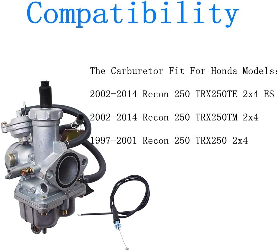 Carburetor with Throttle Cable A762