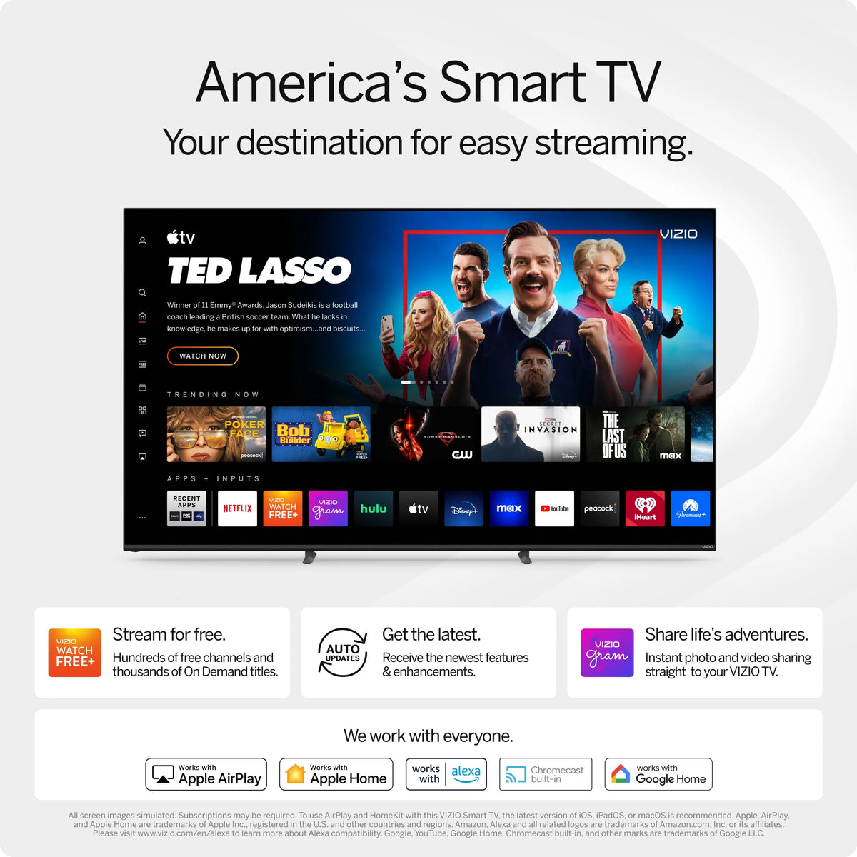43" Class 4K QLED HDR Smart TV L900