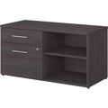 Storm Gray Storage Cabinet with Drawers and Shelves U216908