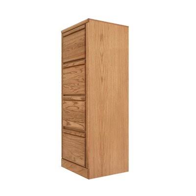 Black 4-Drawer Vertical Filing Cabinet K7603