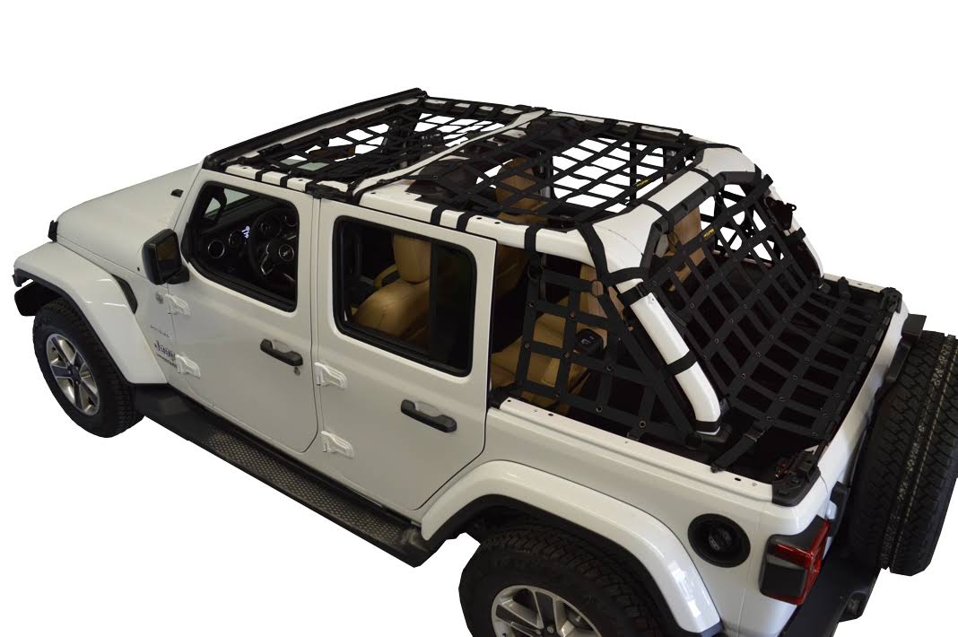 Black Cargo Netting Kit Q486