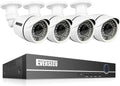 4 Channel 1080P Security Camera System with 4 Weatherproof Cameras L4747