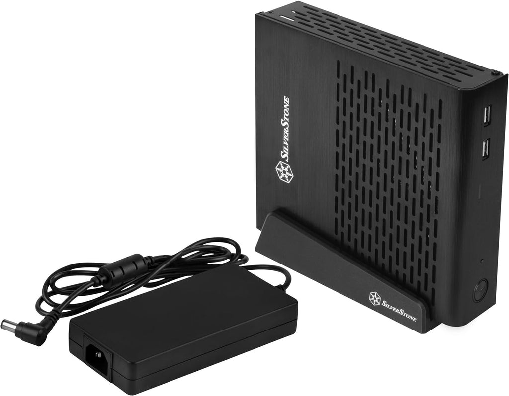 Thin-Mini ITX Aluminum Case with 120W External Power Adapter D77615