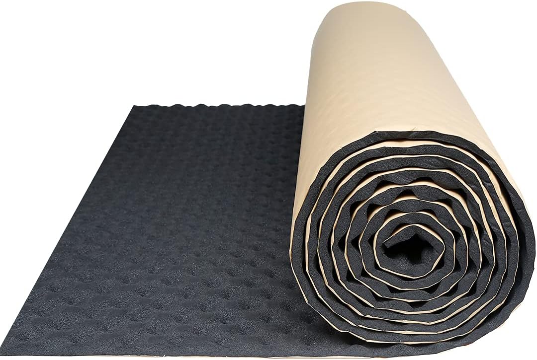 Car Sound Acoustic Absorption Heatproof Foam Mat 118.1x39.4 E797