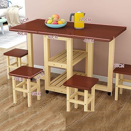 Extendable Folding Dining Table (120x75x75cm) G5832