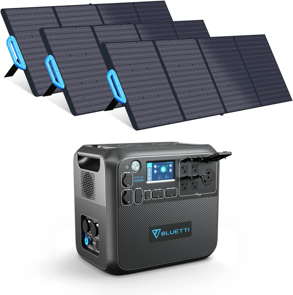 Portable Power Station 2048Wh LiFePO4 Battery Backup J635