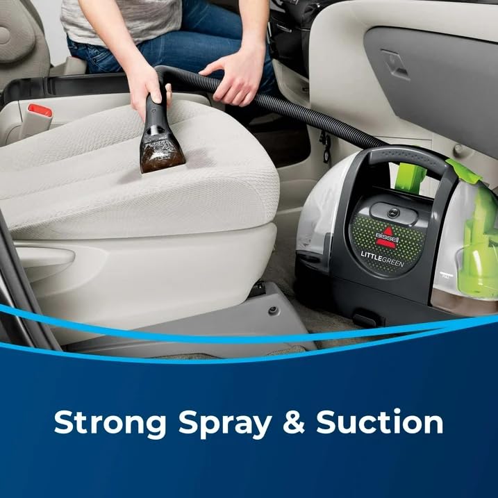 Silver Portable Carpet and Upholstery Cleaner V881678