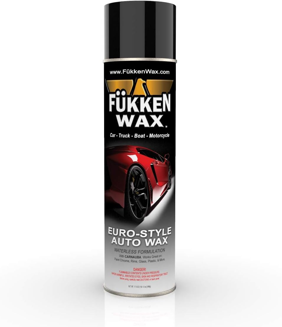17.05oz Carnauba Spray-On Car Wax (6 Cans) P23174