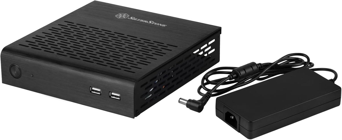 Thin-Mini ITX Aluminum Case with 120W External Power Adapter D77615