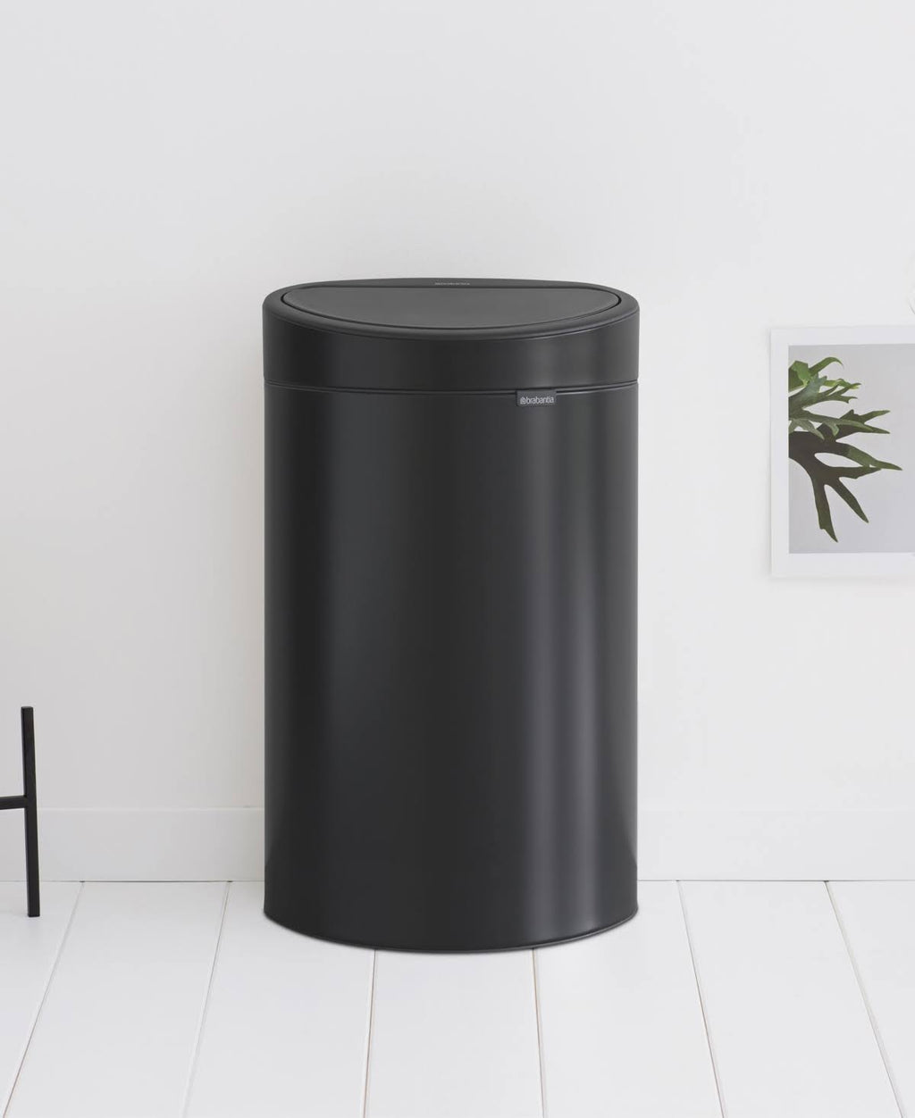 Matte Black Trash Can J70239