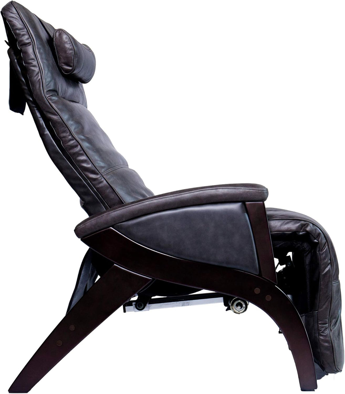 Pepper Leather Zero Gravity Recliner A43244