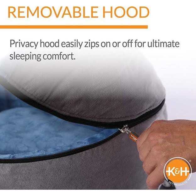 Self-Warming Hooded Kitty Bed T467899