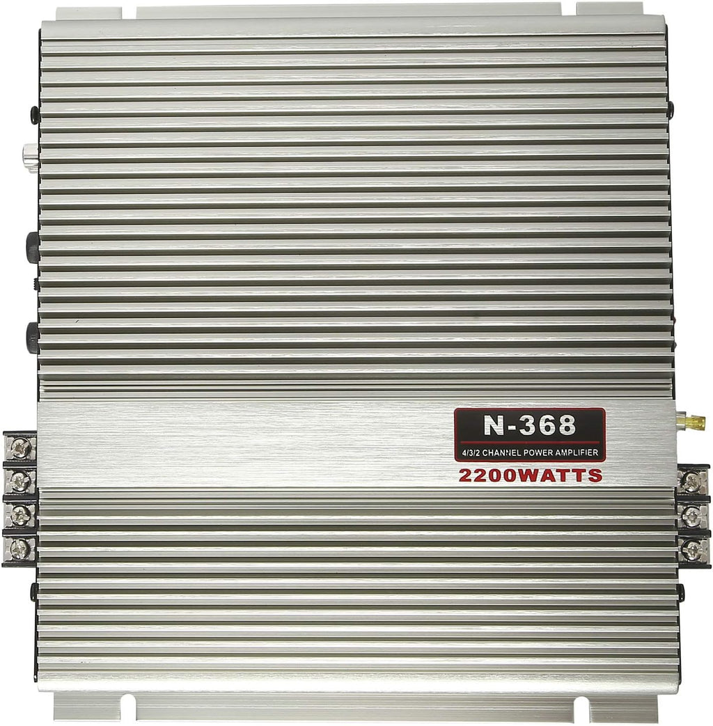 2200W 2 Channel Car Audio Power Amplifier T7456