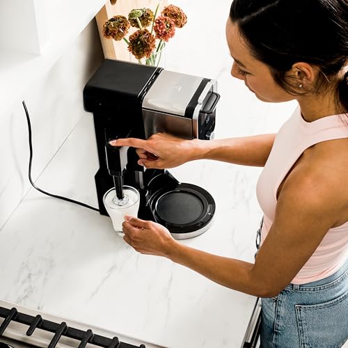 Single Serve Coffee Maker and Drip Coffee Machine, 12-Cup with K-Cup Combo, Includes Permanent Filter D344